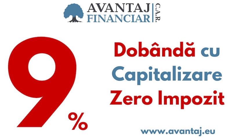 10% dobanda la economisire, zero impozit
